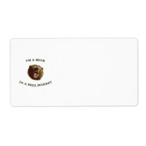 Bear in a Bull Market Shipping Labels