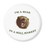 Bear in a Bull Market Fridge Magnets