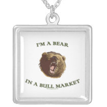 Bear in a Bull Market Necklace