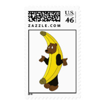 Bear in Banana Suit Stamps
