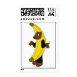 Bear in Banana Suit Stamps