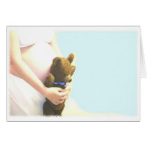 Bear in Big Blue Ribbon cards by SJBequeath Bear in Big Blue Ribbon cards