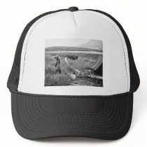 Bear in Camp Mesh Hats
