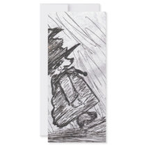 Bear in the Rain rack cards by AlinaBradford Bear in the Rain rack cards