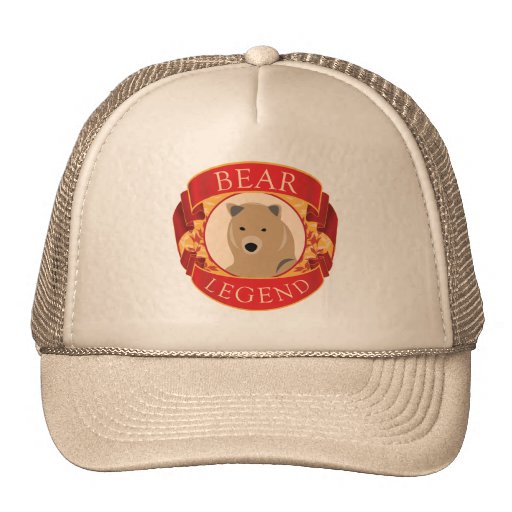 Bear Legend Cap Hat