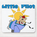 Bear Little Pilot Mouse Pads