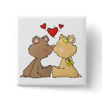 Bear Love Buttons