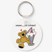 Bear Love Ice Cream keychains by toddlersplace Bear Love Ice Cream keychains