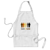 Bear Love is Love Aprons