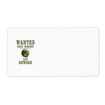 Bear Market Reward Personalized Shipping Labels