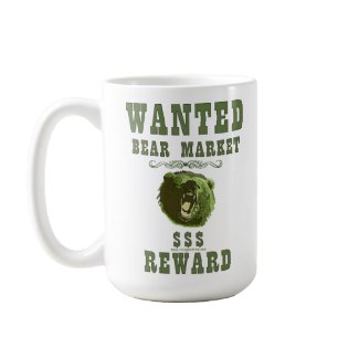 Bear market coffee mug