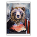 Bear Medicine Card by JWBaker_Artist Bear Medicine Card