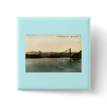 Bear Mountain Bridge, Hudson River NY Vintage 1927 Buttons