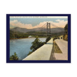 Bear Mountain Bridge, New York 1920s Vintage Postcard