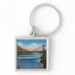 Bear Mountain Hudson River Bridge Keychain