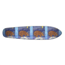 bear mountain moon cool skateboard deck