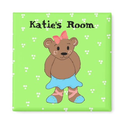 Bear Name Magnet by seashell2