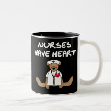 Bear Nurses Have Heart T-shirts and Gifts Mug