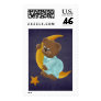 Bear on the Moon Postage Stamps