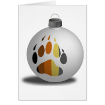 Bear Onament Greeting Card