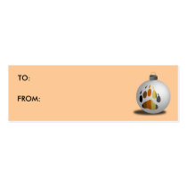 Bear Ornament business cards by LMHDesigns Bear Ornament business cards