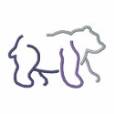 Bear Outline embroidered shirts by ZazzleEmbroidery Bear Outline embroidered shirts