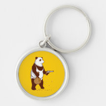 Bear Panda Keychain
