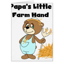 Bear Papa's Little Farm Hand cards