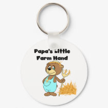 Bear Papa's Little Farm Hand keychains