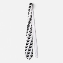 Bear Paw Print Neckwear