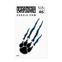 Bear Paw Rip postage by alternateworlds Bear Paw Rip postage