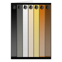 Bear Paw Stripes Cards