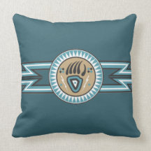 Bear Paw Throw Pillows