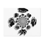 Bear Paws Post Cards
