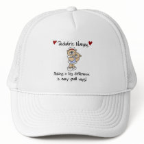 Bear Pediatric Nurses T-shirts and Gifts Hats