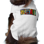 BEAR ~ PERSONALIZED BGLETTERS ~ PET-WARE FOR DOGS! PET T SHIRT