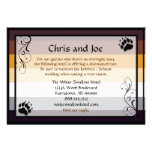 Bear Pride Custom Wedding/Ceremony Accommodations invitations