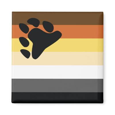 Bear Pride magnet by destructobot