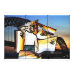 Bear Pride Memphis Canvas Prints