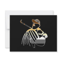 Bear Pride Slugger invitations