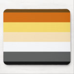 BEAR PRIDE STRIPES MOUSE PAD