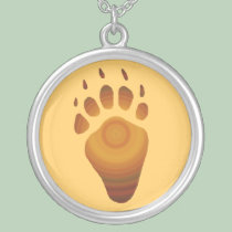 Bear print necklaces