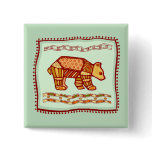 Bear Quilt Button
