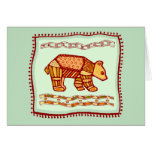 Bear Quilt Greeting Card