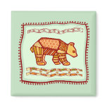 Bear Quilt magnets