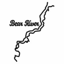 Bear River Logo (Black) Embroidered Shirt embroidered shirts