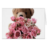 bear roses card