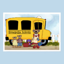 Bear School posters