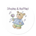 Bear Shake and Rattle stickers