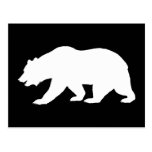 silhouette, shape, bear, wild